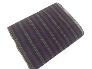 アンティーク　縞木綿アンサンブル反物